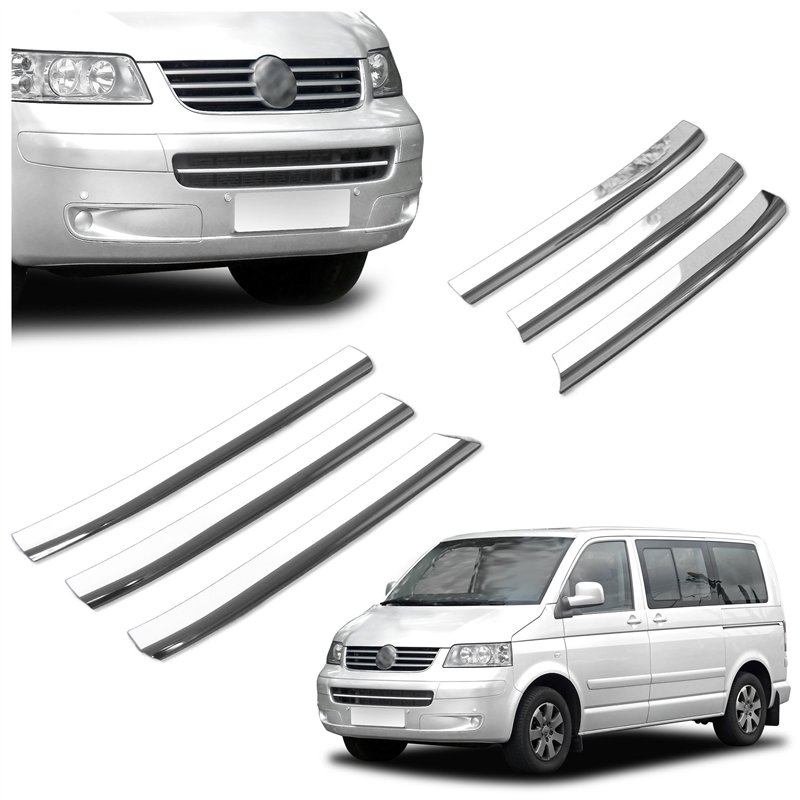 Listwy atrapy przedniej Volkswagen VW Caravelle PRE-FL 2003-2009