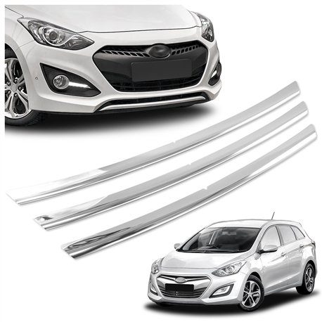 Front grille trims for Hyundai i30 Kombi 2012-2017