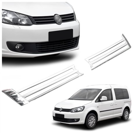 Listwy atrapy przedniej do Volkswagen VW Caddy FL 2010-2015