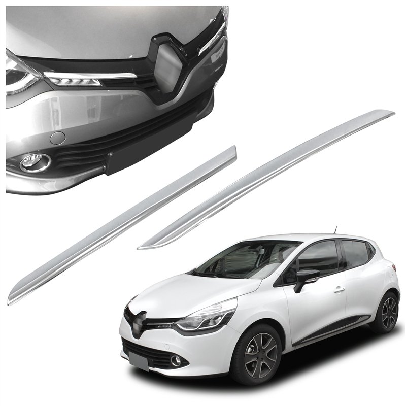 Listwy atrapy przedniej Renault Clio Hatchback 5D PRE-FL 2012-2016