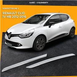 Listwy atrapy przedniej Renault Clio Hatchback 5D PRE-FL 2012-2016
