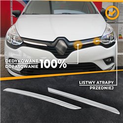 Listwy atrapy przedniej Renault Clio Hatchback 5D PRE-FL 2012-2016