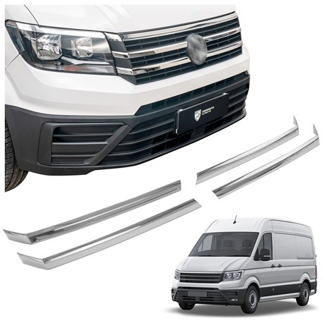 Front grille trims for Volkswagen VW Crafter 2017-