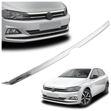 Front grille trim for Volkswagen VW Polo Hatchback 5D PRE-FL 2017-2021