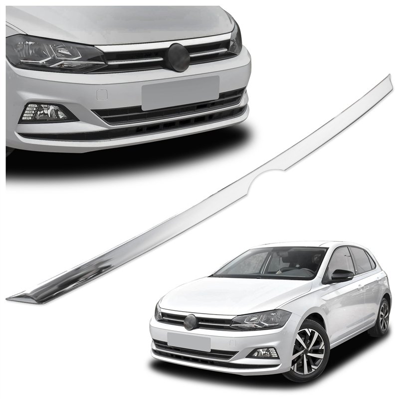 Front grille trim for Volkswagen VW Polo Hatchback 5D PRE-FL 2017-2021