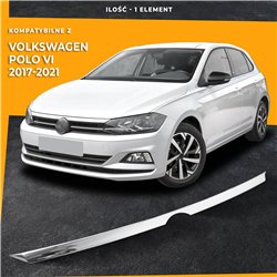 Front grille trim for Volkswagen VW Polo Hatchback 5D PRE-FL 2017-2021