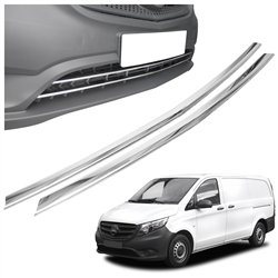 Front bumper grille trims for Mercedes Vito Cargo PRE-FL 2014-2019