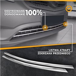 Listwy atrapy zderzaka przedniego Mercedes Vito Cargo PRE-FL 2014-2019