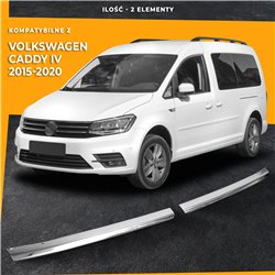 Front grille trims for Volkswagen VW Caddy 2015-2020