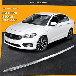 Listwa atrapy zderzaka przedniego Fiat Tipo Sedan 4D PRE-FL 2016-2020