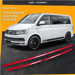 Front bumper grille trims for Volkswagen VW Multivan 2015-2019