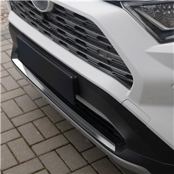 Front bumper grille trim for Toyota RAV4 2019- | Stainless steel