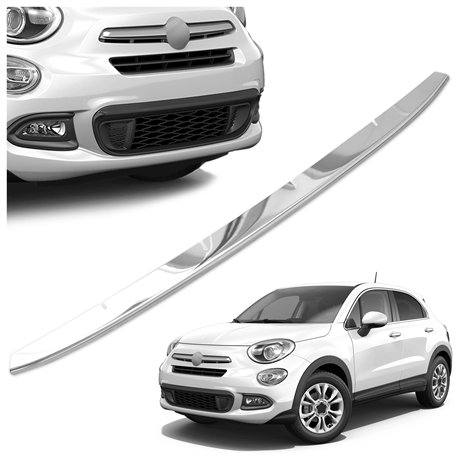Front bumper grille trim for Fiat 500X PRE-FL 2015-2018