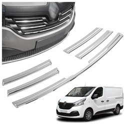 Listwy atrapy przedniej do Renault Trafic PRE-FL 2014-2019