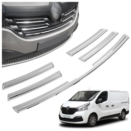 Listwy atrapy przedniej do Renault Trafic PRE-FL 2014-2019