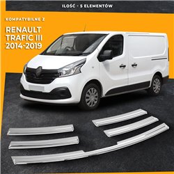 Listwy atrapy przedniej do Renault Trafic PRE-FL 2014-2019