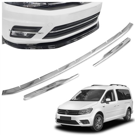 Listwy atrapy zderzaka przedniego Volkswagen VW Caddy 2015-2020