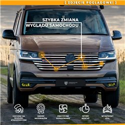 Listwy atrapy przedniej do Volkswagen VW Caddy Life 2004-2010