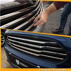 Front grille trims for Ford Transit 2006-2014 | Stainless steel