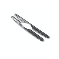 Front grille trims for Ford Transit 2006-2014 | Stainless steel