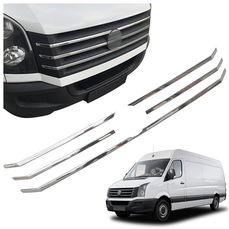 Front grille trims for Volkswagen VW Crafter FL 2011-2016