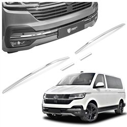 Front bumper grille trims for Volkswagen VW Caravelle 2019-2023