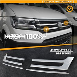 Front grille trims for Volkswagen VW Transporter FL 2009-2015