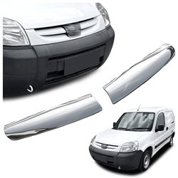 Front grille trims for Peugeot Partner FL 2002-2008