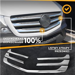 Listwy atrapy przedniej do Mercedes Sprinter FL 2013-2018