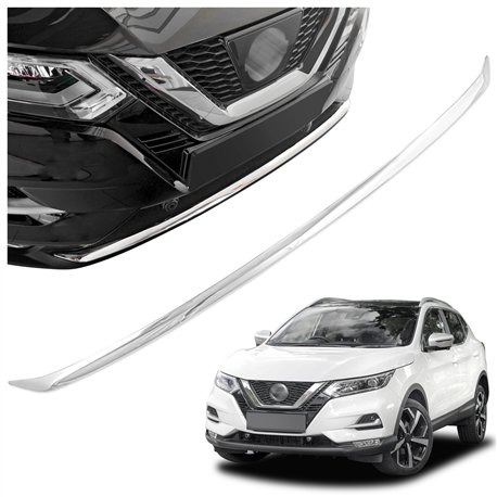 Front bumper grille trim for Nissan Qashqai FL 2017-2021