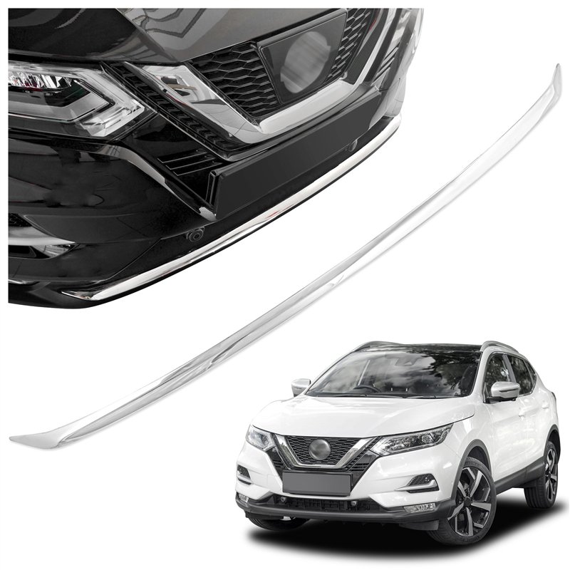 Front bumper grille trim for Nissan Qashqai FL 2017-2021
