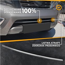 Front bumper grille trim for Nissan NP300 2016-2022