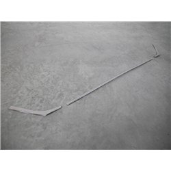 Front bumper grille trims for Ford Transit Custom FL 2018-2023