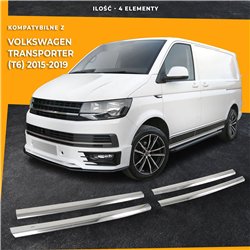 Front grille trims for Volkswagen VW Transporter 2015-2019