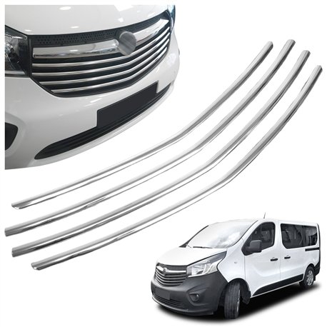 Listwy atrapy przedniej do Opel Vivaro 2014-2019
