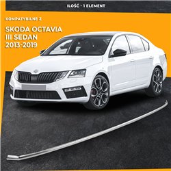 Listwa atrapy zderzaka przedniego Skoda Octavia Liftback 2013-2019