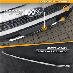 Front bumper grille trim for Skoda Octavia Liftback 2013-2019