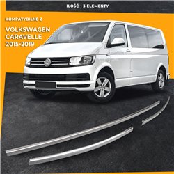 Listwy atrapy zderzaka przedniego Volkswagen VW Caravelle 2015-2019