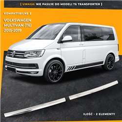 Listwy atrapy przedniej do Volkswagen VW Multivan 2015-2019