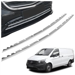 Listwy atrapy zderzaka przedniego Mercedes Vito PRE-FL 2014-2019