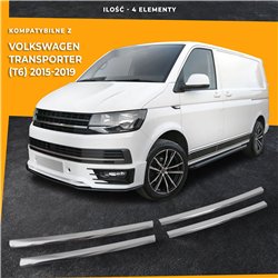 Front grille trims for Volkswagen VW Transporter 2015-2019