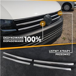 Listwy atrapy przedniej do Volkswagen VW Transporter 2015-2019