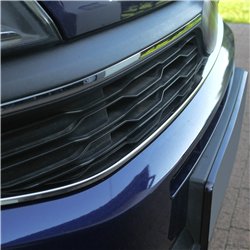 Front grille trim for Fiat Doblo FL 2015-2022 | Stainless steel