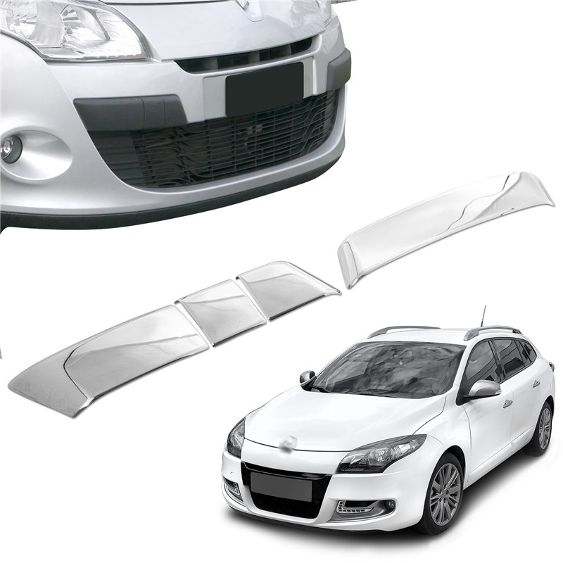 Listwy atrapy zderzaka przedniego Renault Megane Kombi Grandtour PRE-FL 2009-2012