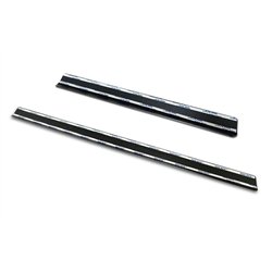 Front lower sill trims for Ford Tourneo Custom 2023- | Aluminum