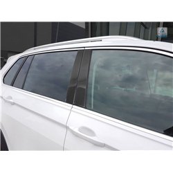 Side pillar covers for Mazda CX-5 2017-2024 | Black Carbon fiber