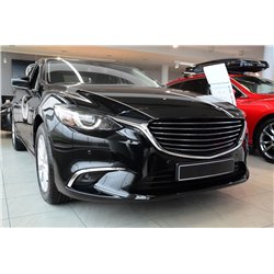 Nakładki na słupki boczne Mazda 6 Kombi 2013-2024 | Włókno węglowe Karbon