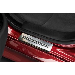 Sill trims for BMW X6 Coupe 2014-2019 | Silver Stainless steel