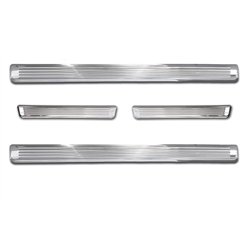 Sill trims for BMW X7 2018- | Chrome Stainless steel Polished