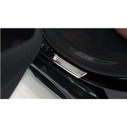 Sill trims for BMW X6 Coupe 2019- | Chrome Stainless steel